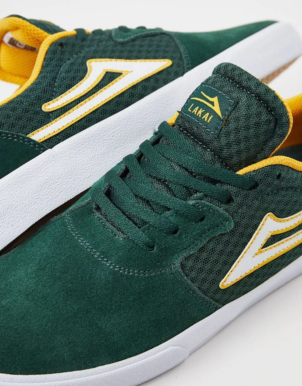 Lakai Cardiff Skate Shoes - Pine Suede