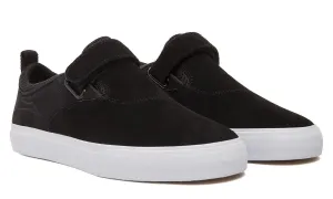 Lakai Shoes Riley 2 Velcro Strap - Black Suede