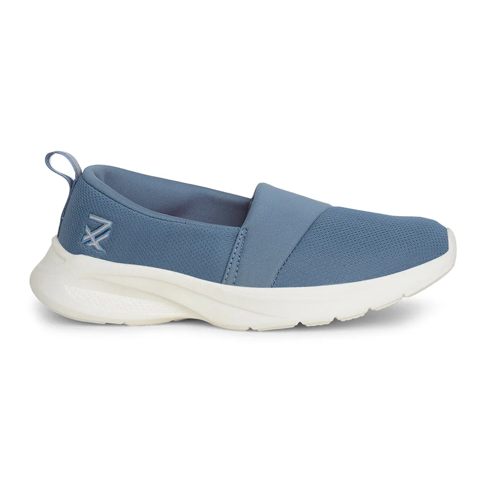 Leap7x Blue Casual Non Lacing Shoes For Women TRINCY By Liberty