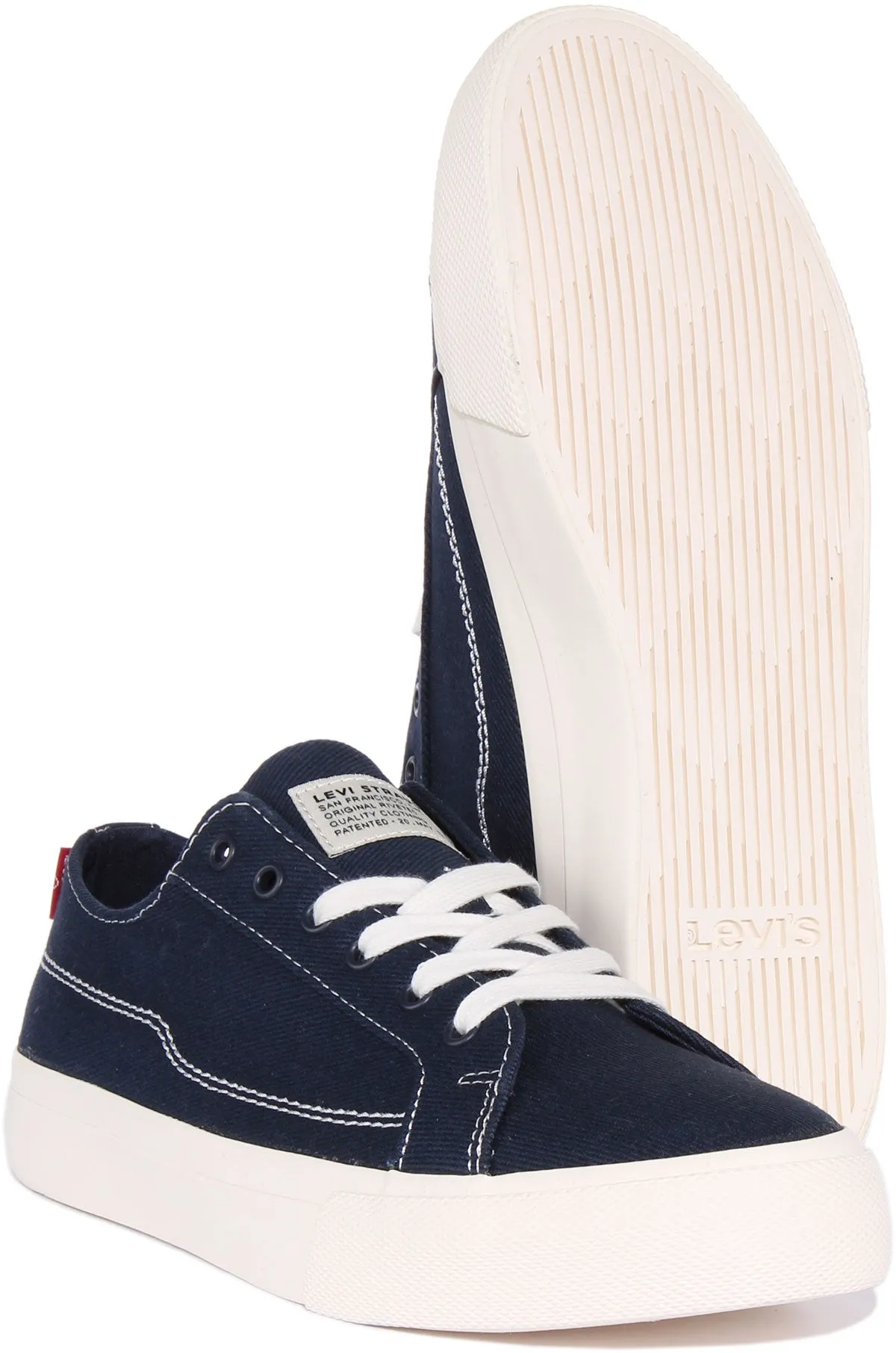 Levi Decon Lace In Navy Blue For Men