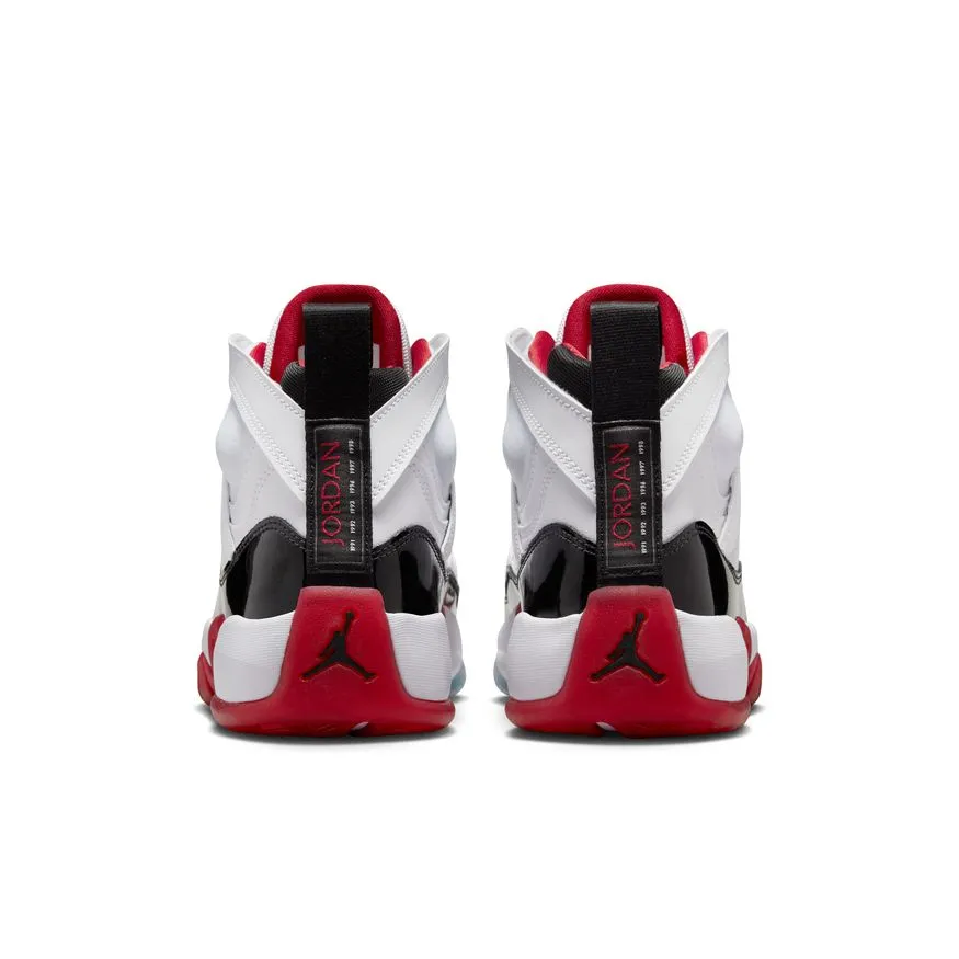 Men's Jumpman Two Trey - WHITE/BLACK-GYM RED