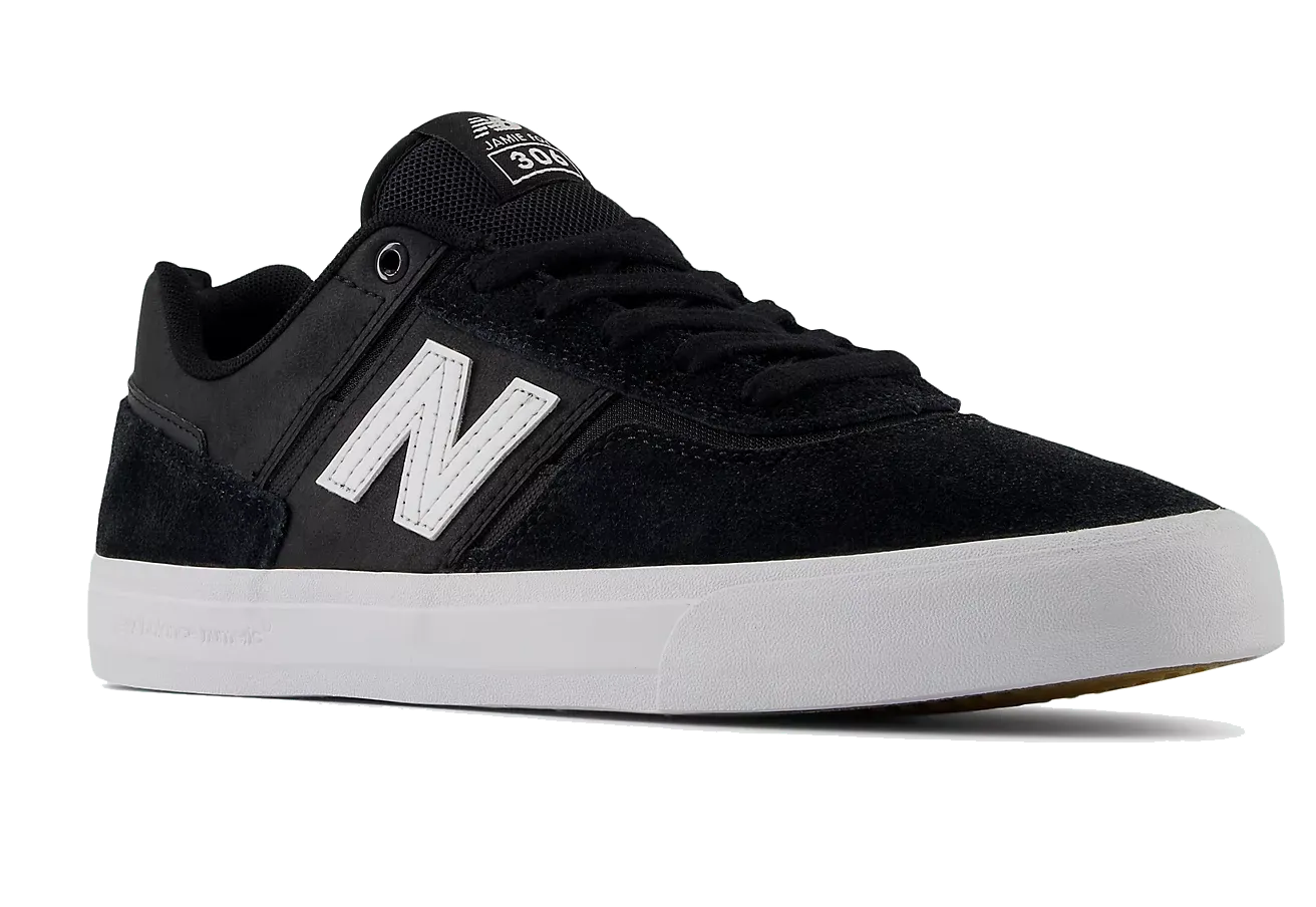 New Balance Numeric Jamie Foy 306 Shoe, Black with White