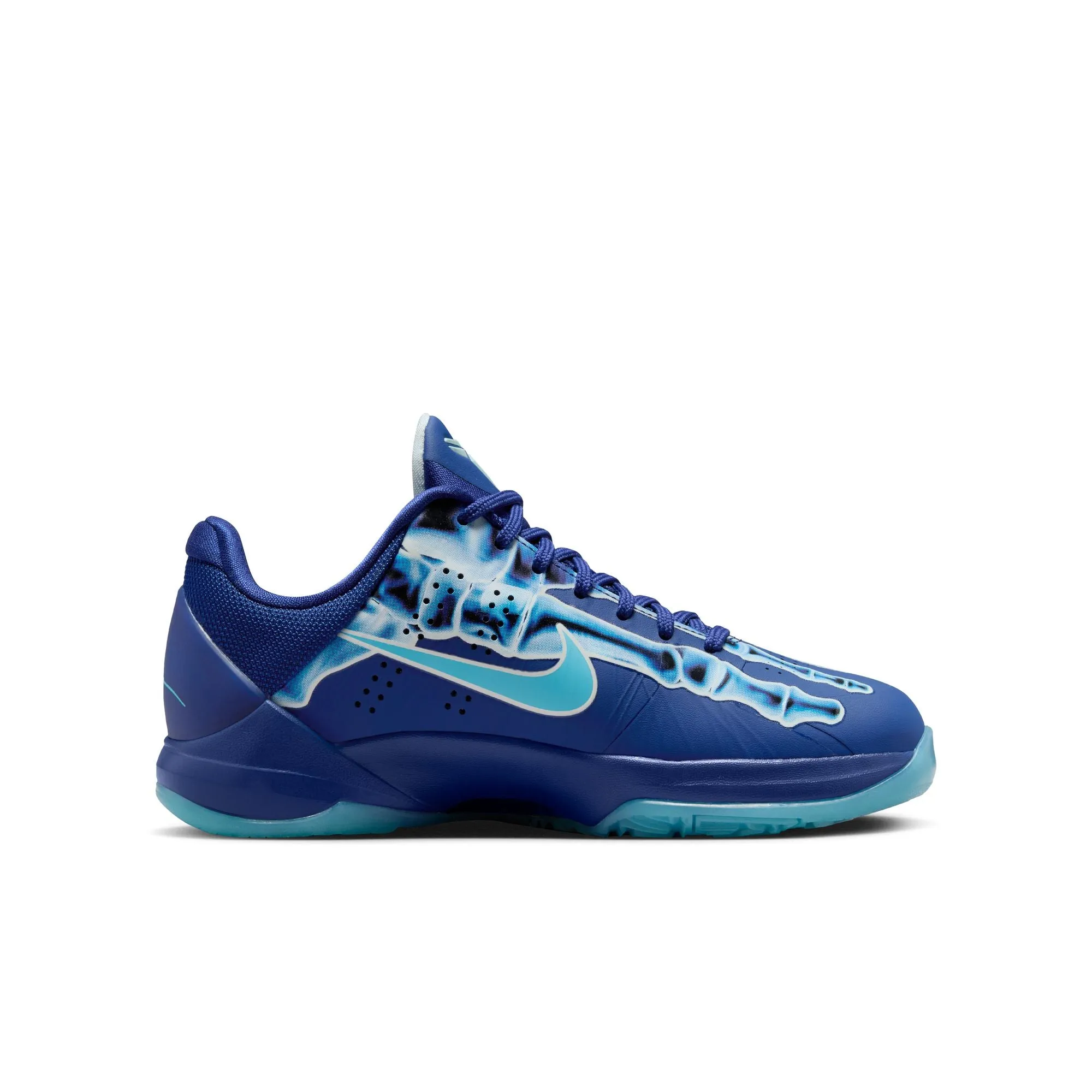 NIKE Kobe 5 Big Kids Deep Royal/baltic Blue-glacier Blue 3 Pairs HM9522-400