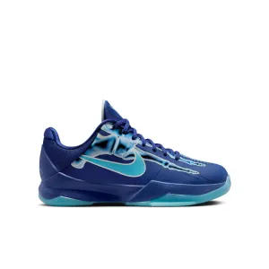 NIKE Kobe 5 Big Kids Deep Royal/baltic Blue-glacier Blue 3 Pairs HM9522-400