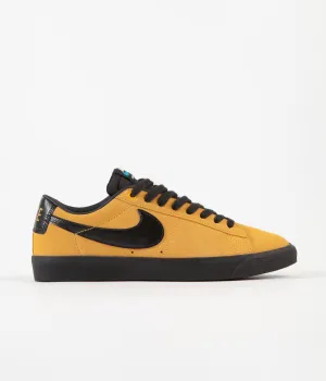 Nike SB Blazer Low GT Shoes - University Gold / Black - University Gold