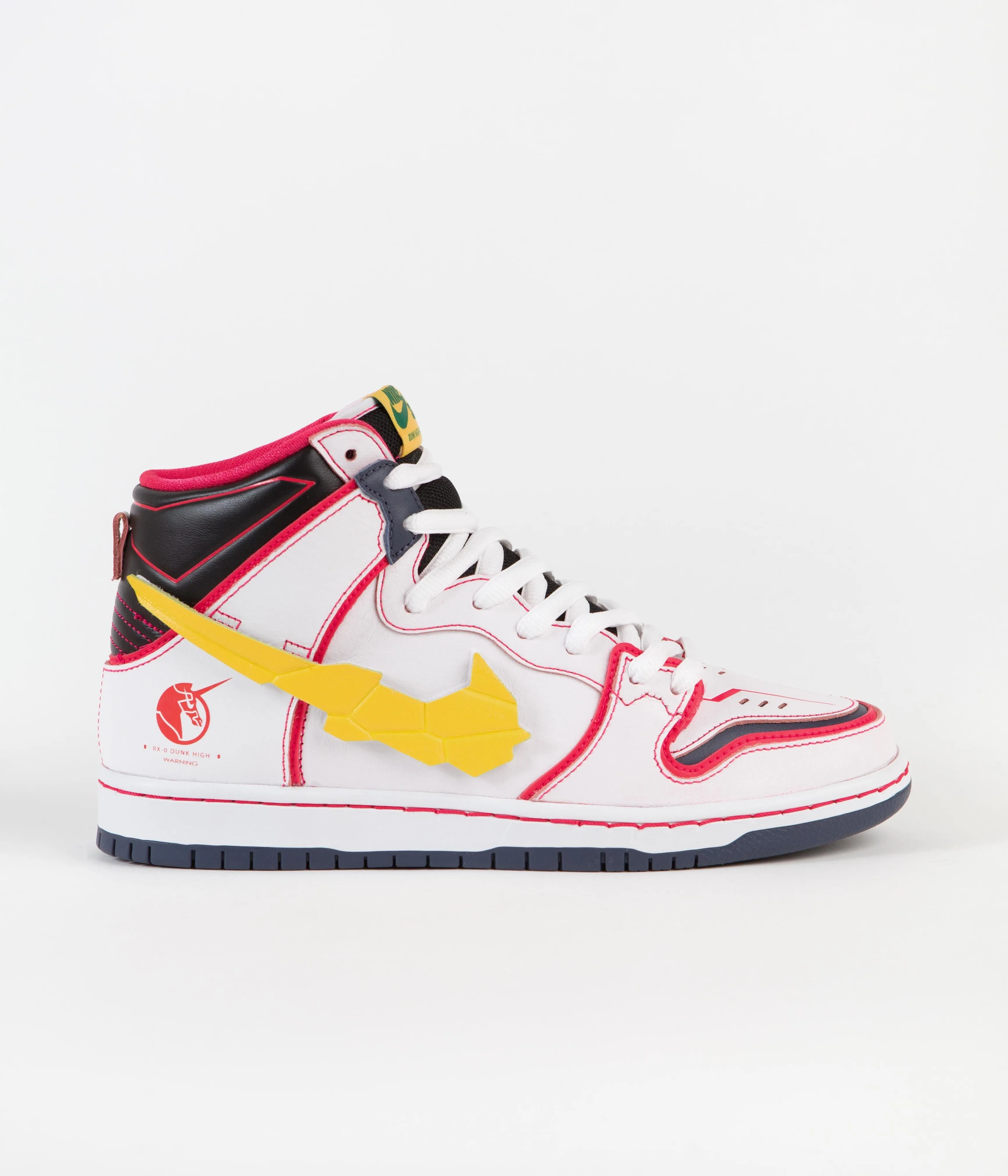 Nike SB Dunk High Pro 'Gundam' Shoes - White / Amarillo