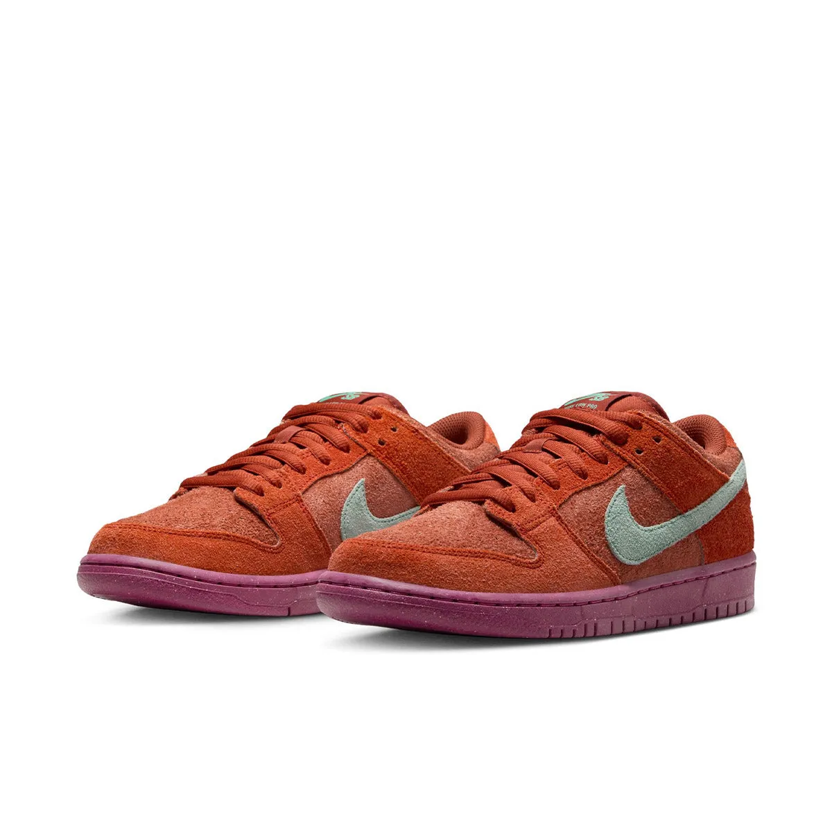 Nike SB - Dunk Low Pro Premium Shoes Mystic Red Rosewood