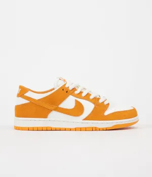 Nike SB Dunk Low Pro Shoes - Circuit Orange / Circuit Orange / Sail