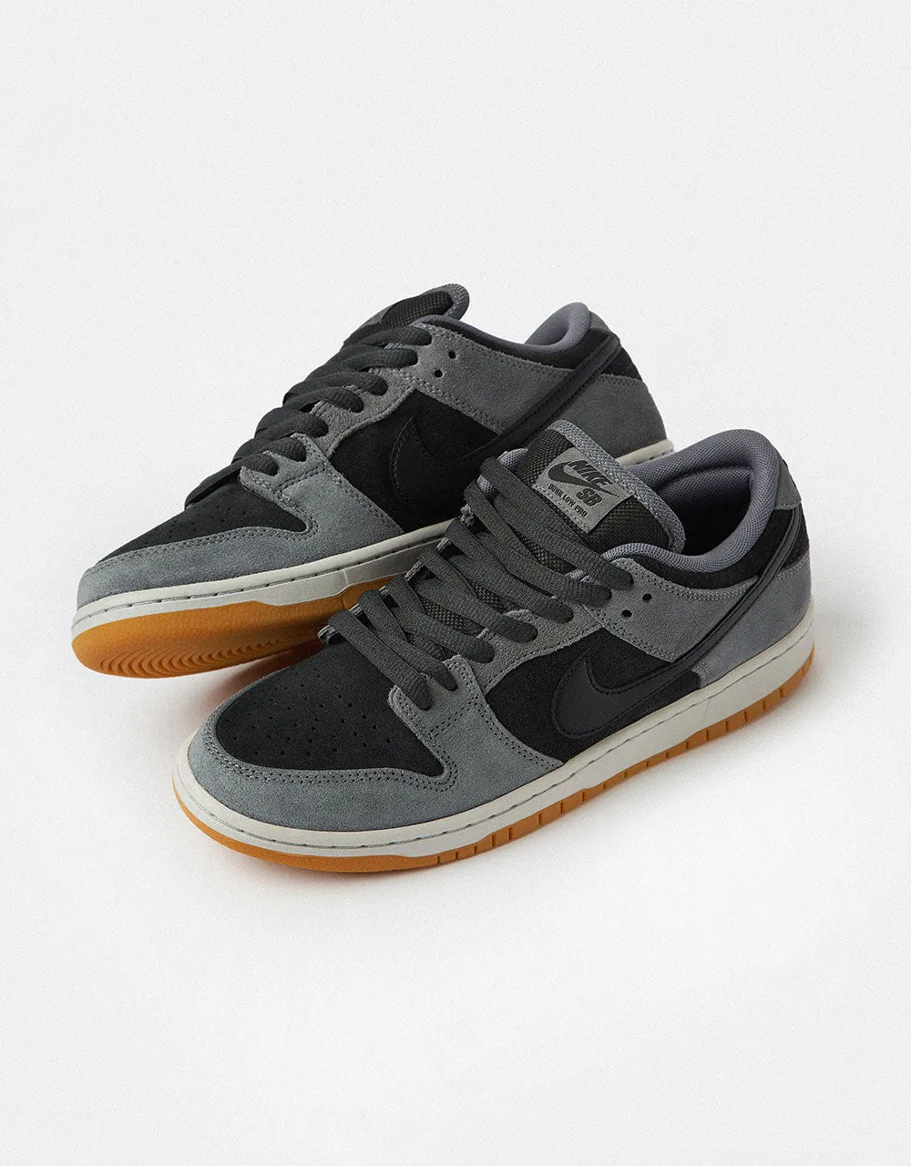 Nike SB Dunk Low Pro Skate Shoes - Dk Smoke Grey/Black-Smoke Grey