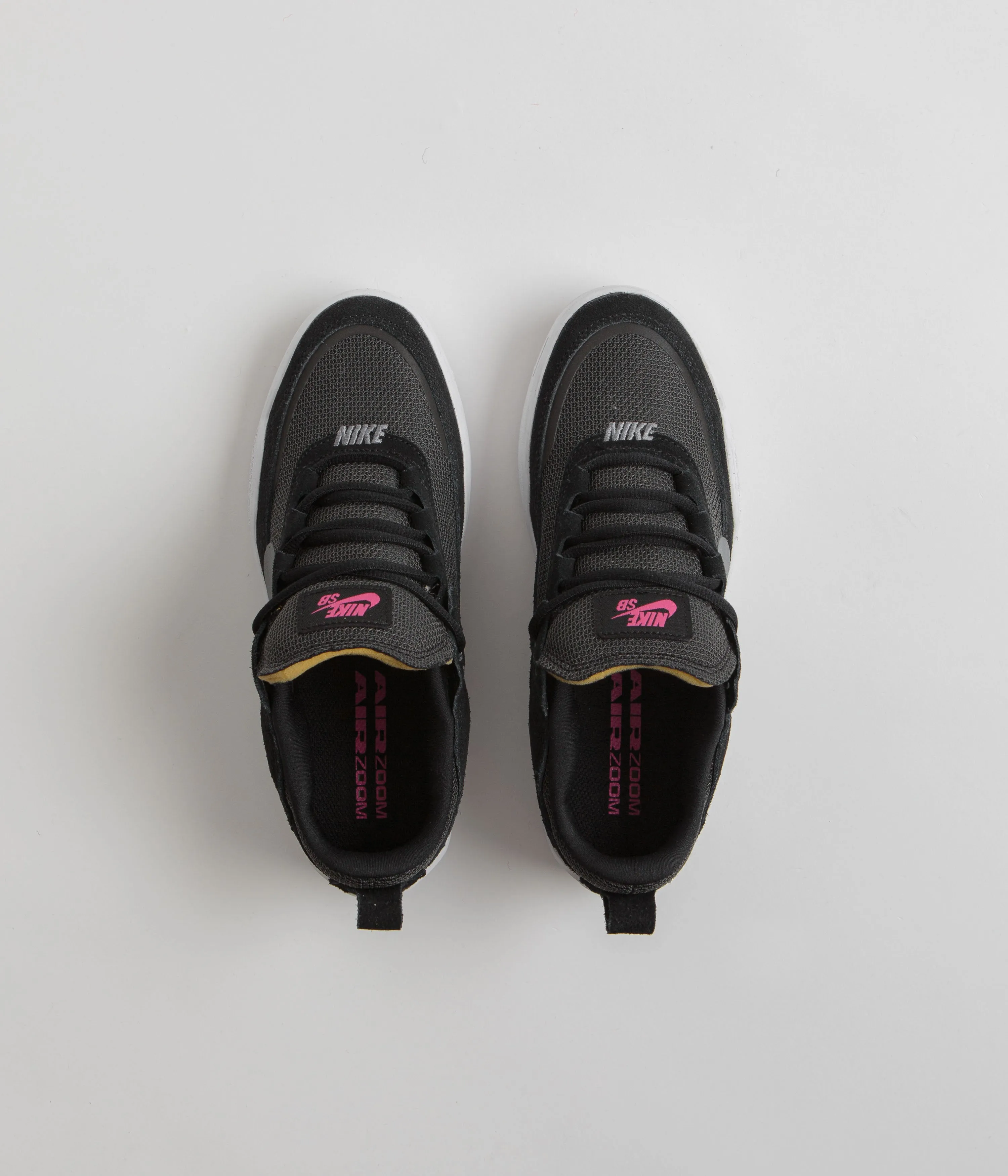 Nike SB Kids Day One Shoes - Black / Cool Grey - Anthracite - Alchemy Pink