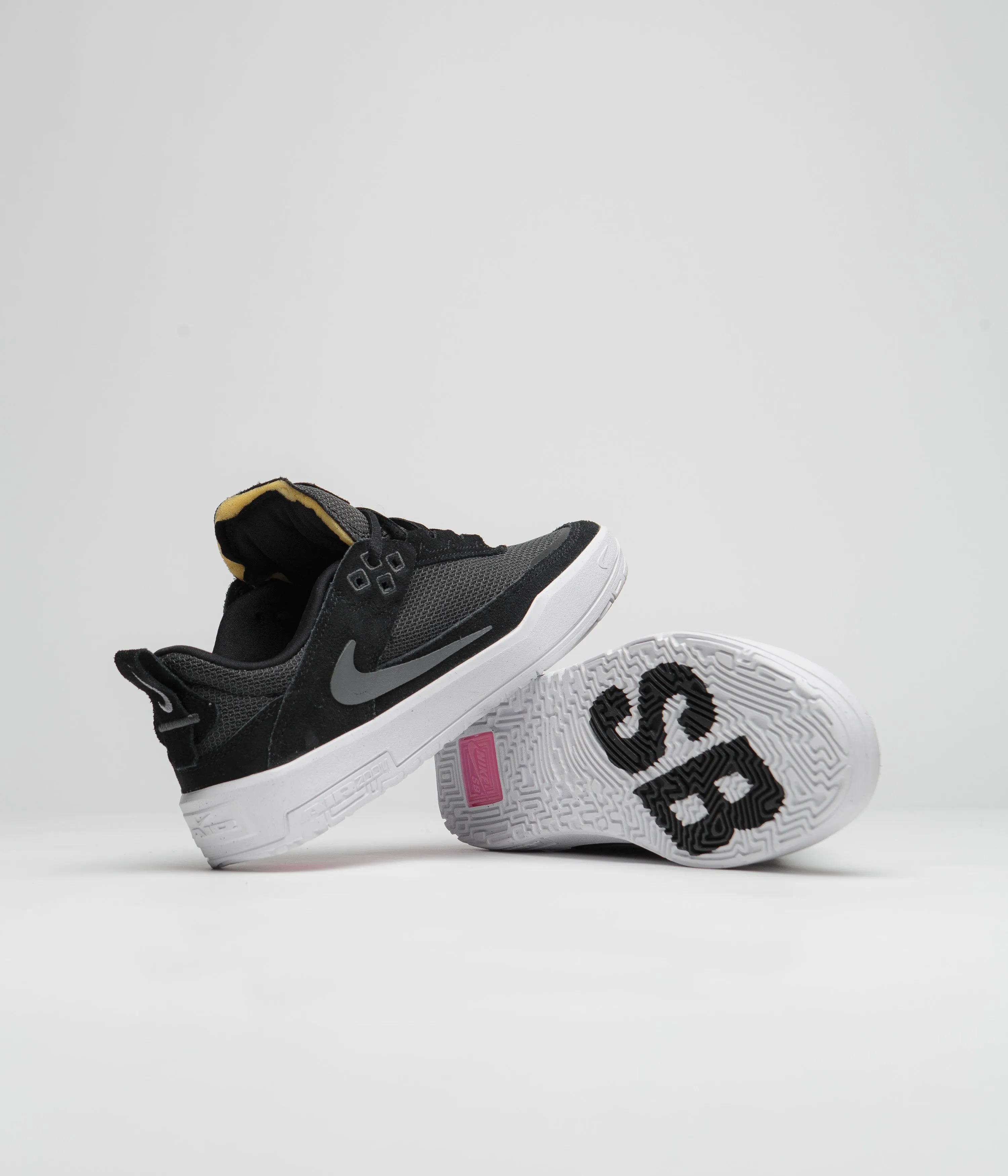 Nike SB Kids Day One Shoes - Black / Cool Grey - Anthracite - Alchemy Pink