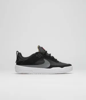 Nike SB Kids Day One Shoes - Black / Cool Grey - Anthracite - Alchemy Pink