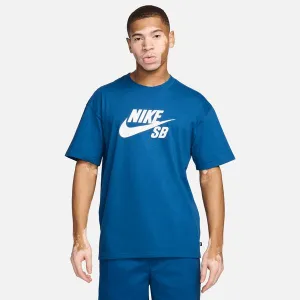 Nike SB Logo Skate Tee Court Blue