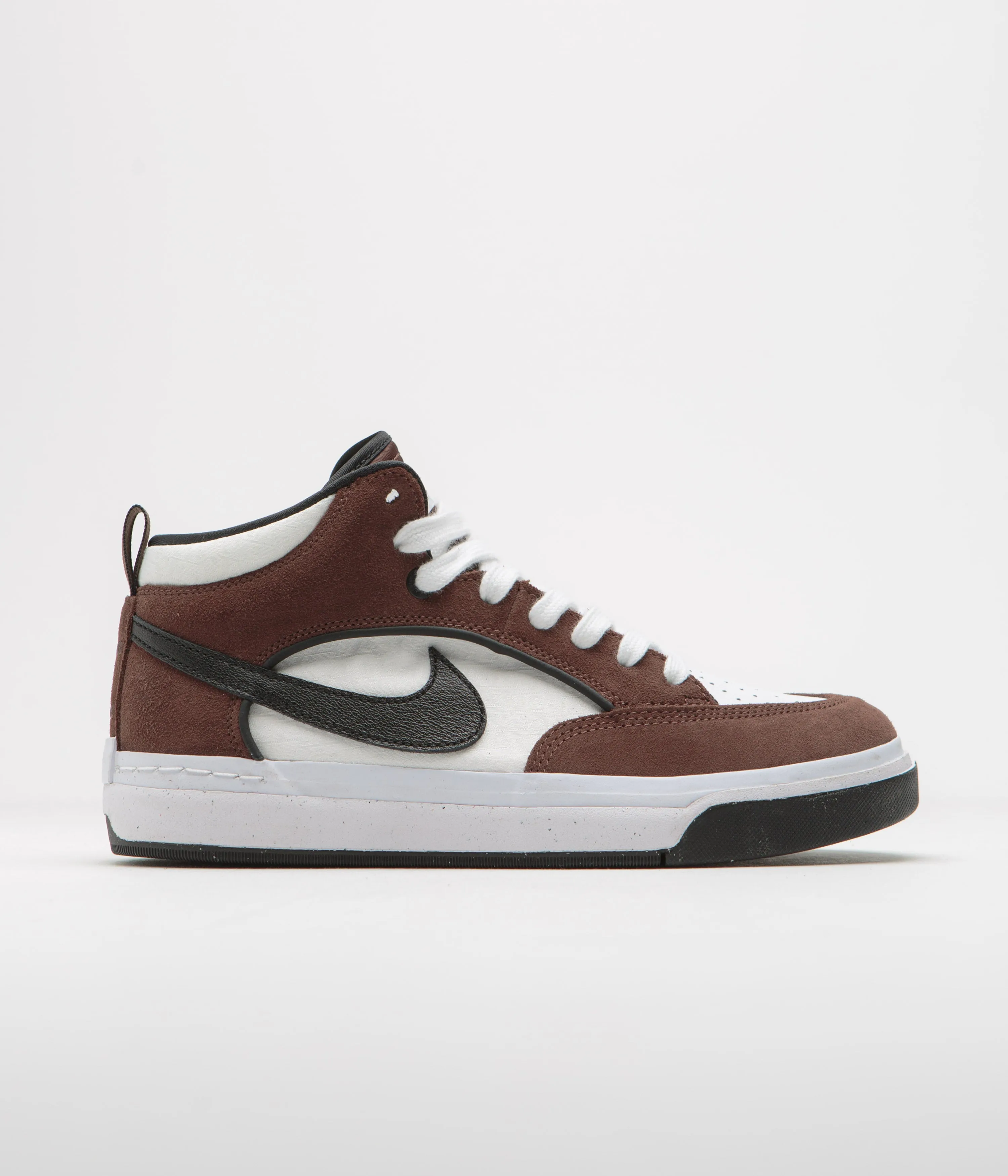 Nike SB React Leo Shoes - Light Chocolate / Black - White - Black