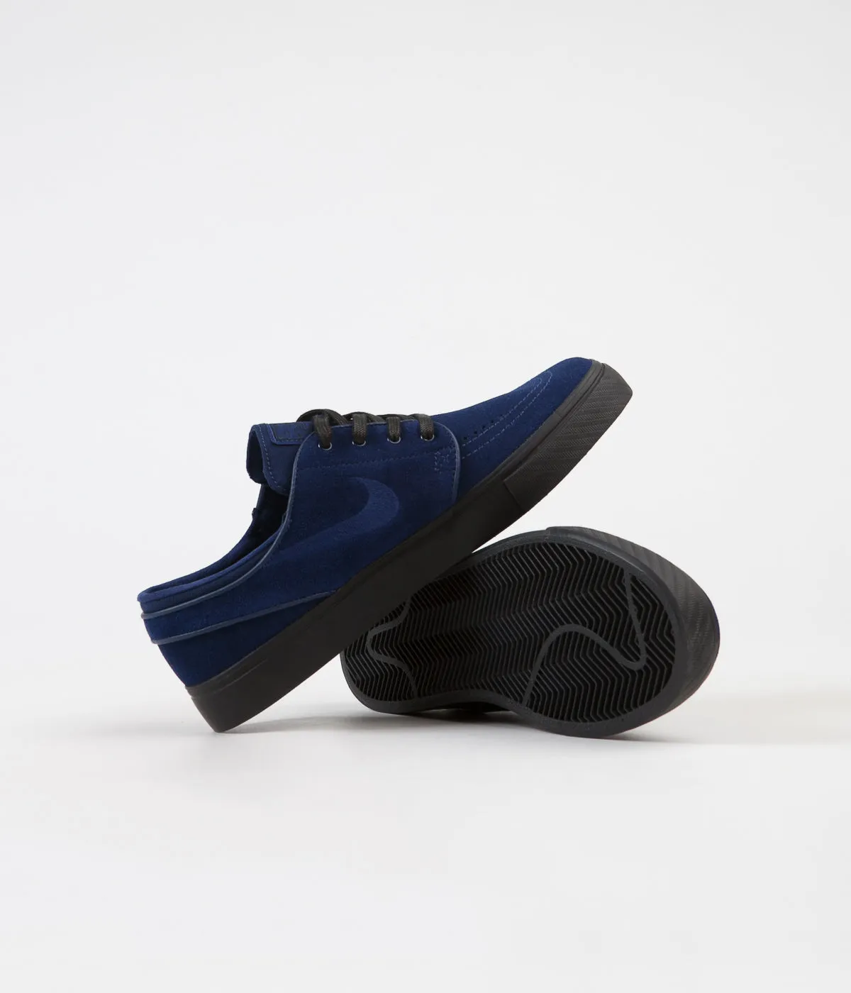 Nike SB Stefan Janoski Shoes - Blue Void / Blue Void - Black