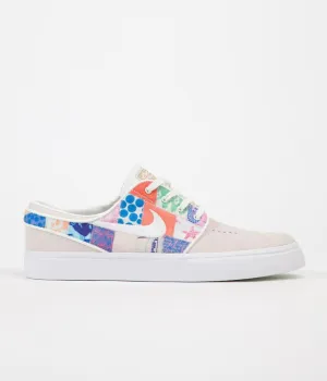 Nike SB Stefan Janoski Thomas Campbell Shoes - Sail / White - Multicolour - Metallic Gold