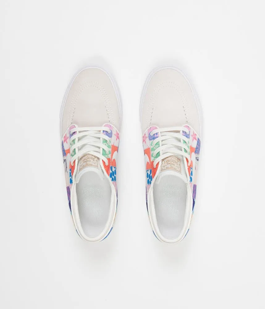 Nike SB Stefan Janoski Thomas Campbell Shoes - Sail / White - Multicolour - Metallic Gold