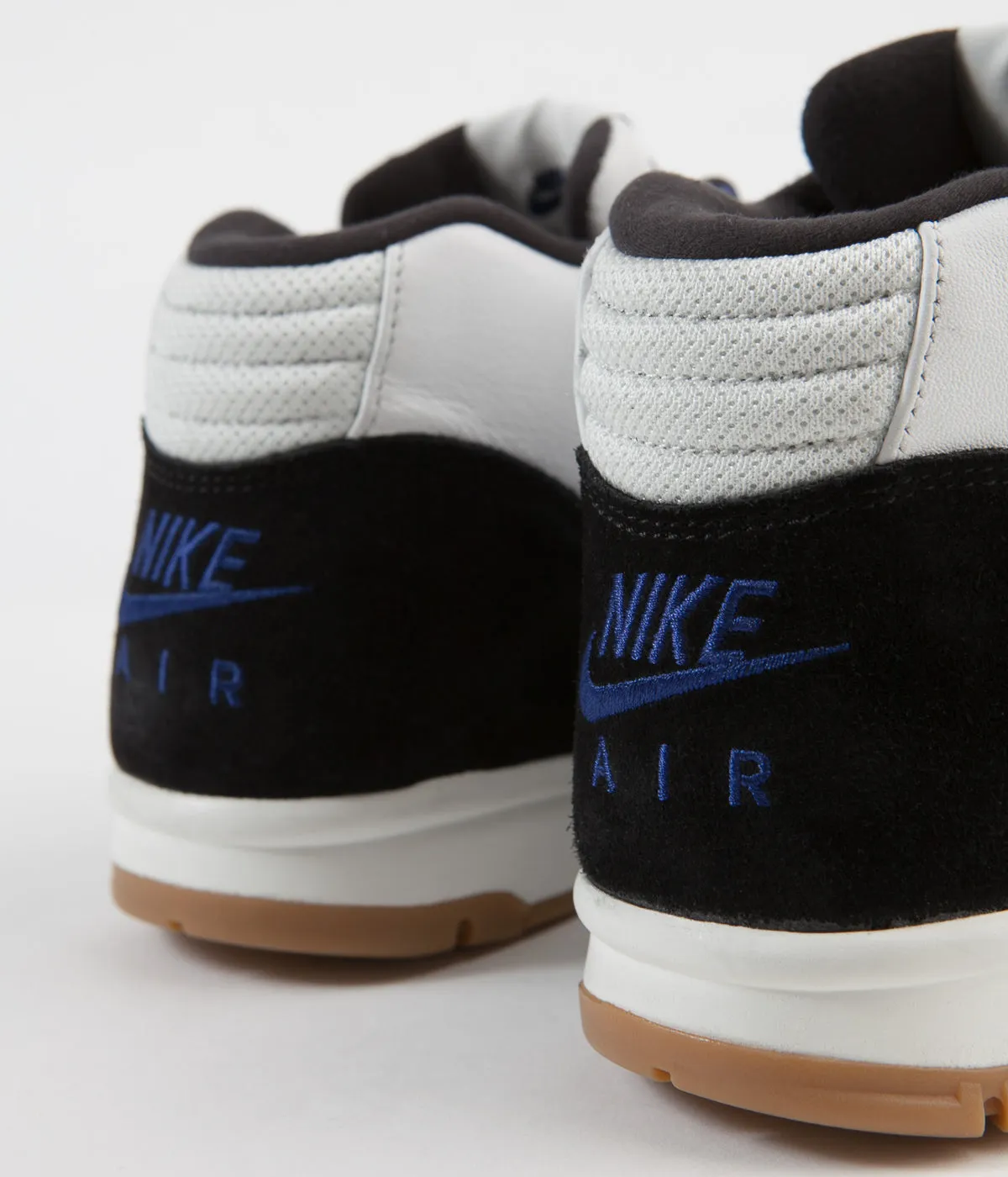 Nike SB x Polar Air Trainer I Shoes - Black / Black / Deep Royal Blue - Summit White