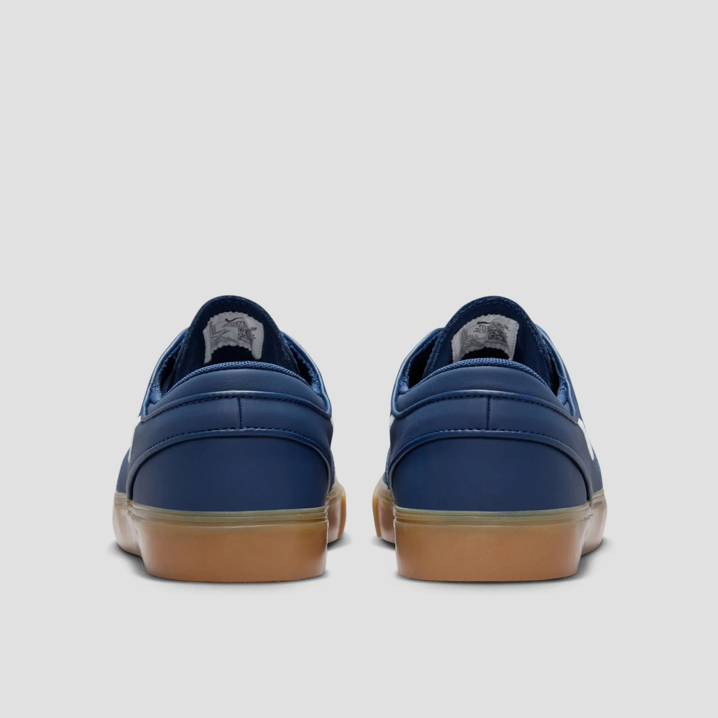 Nike SB Zoom Janoski OG  Skate Shoes Navy / White - Navy - Gum Light Brown