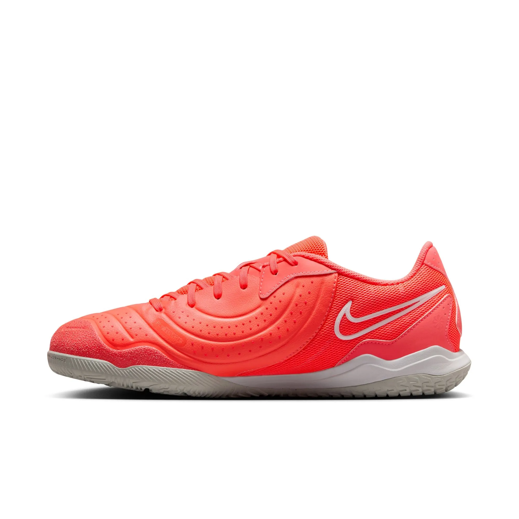 Nike Tiempo Legend 10 Academy IC Indoor Soccer Shoe - Hot Lava/ White