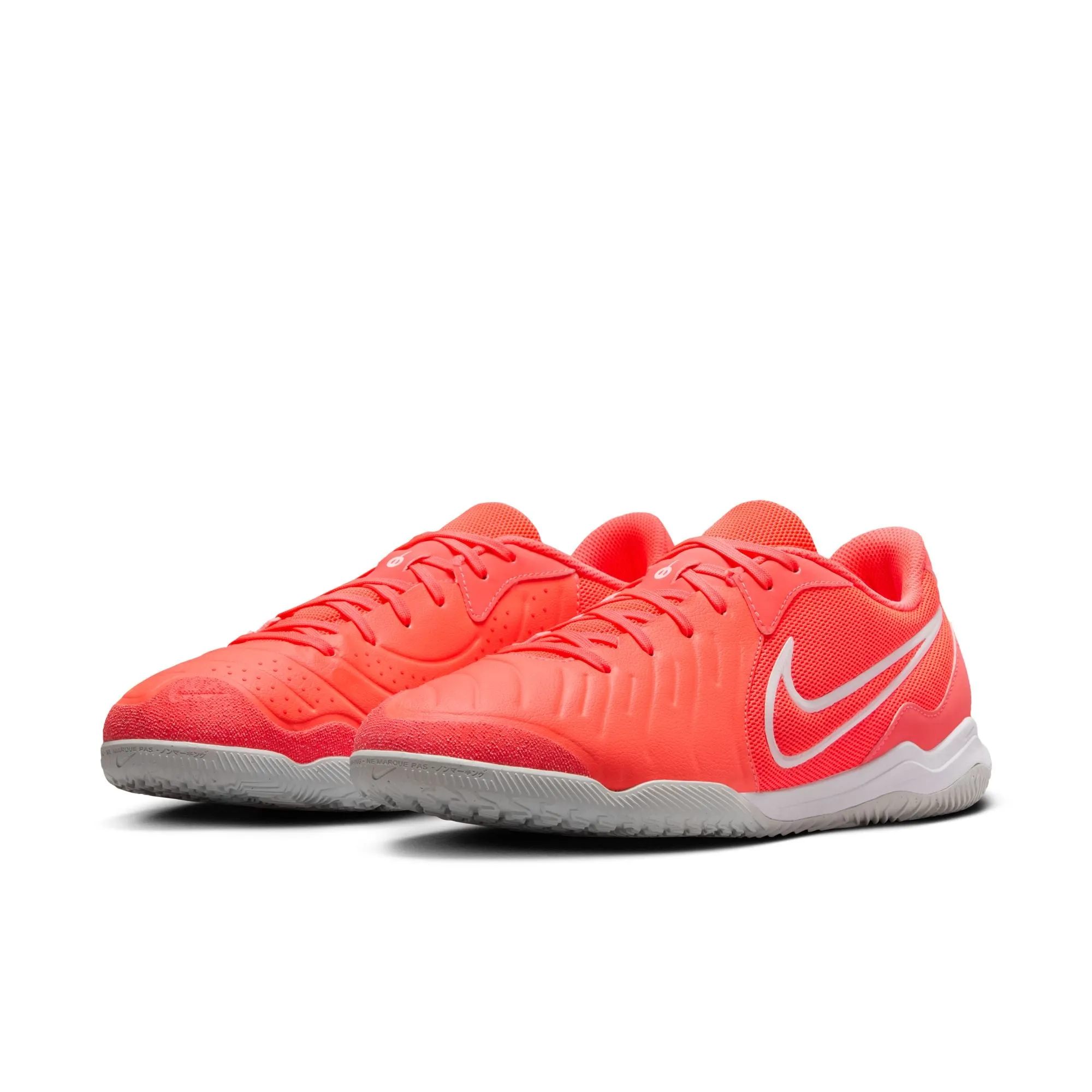 Nike Tiempo Legend 10 Academy IC Indoor Soccer Shoe - Hot Lava/ White