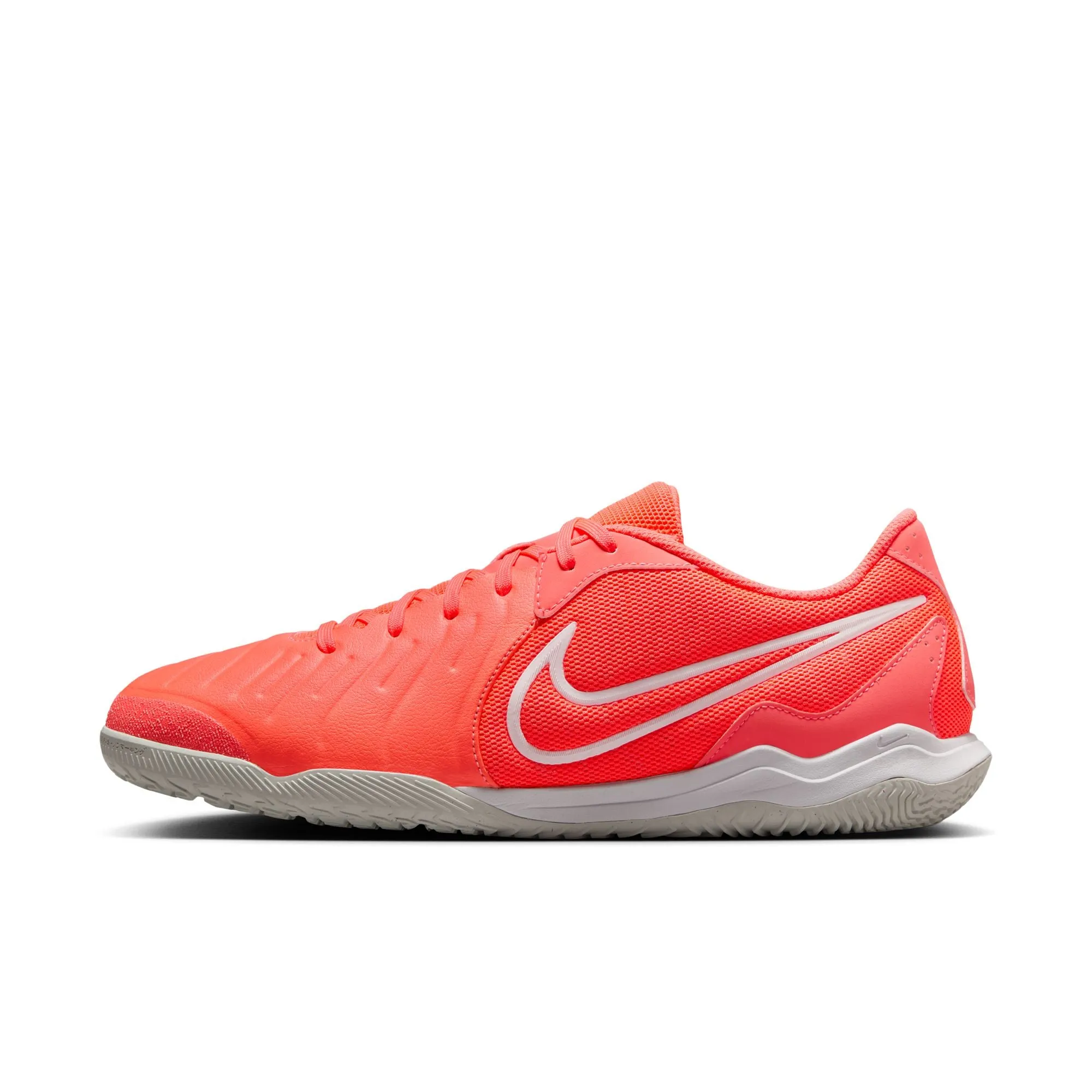 Nike Tiempo Legend 10 Academy IC Indoor Soccer Shoe - Hot Lava/ White