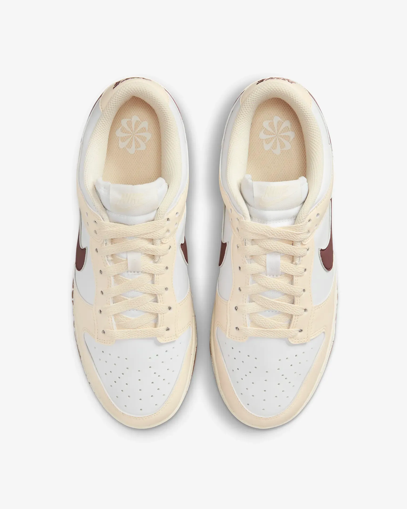 Nike Women's Dunk Low Shoes - Coconut Milk / Summit White / Smokey Mauve