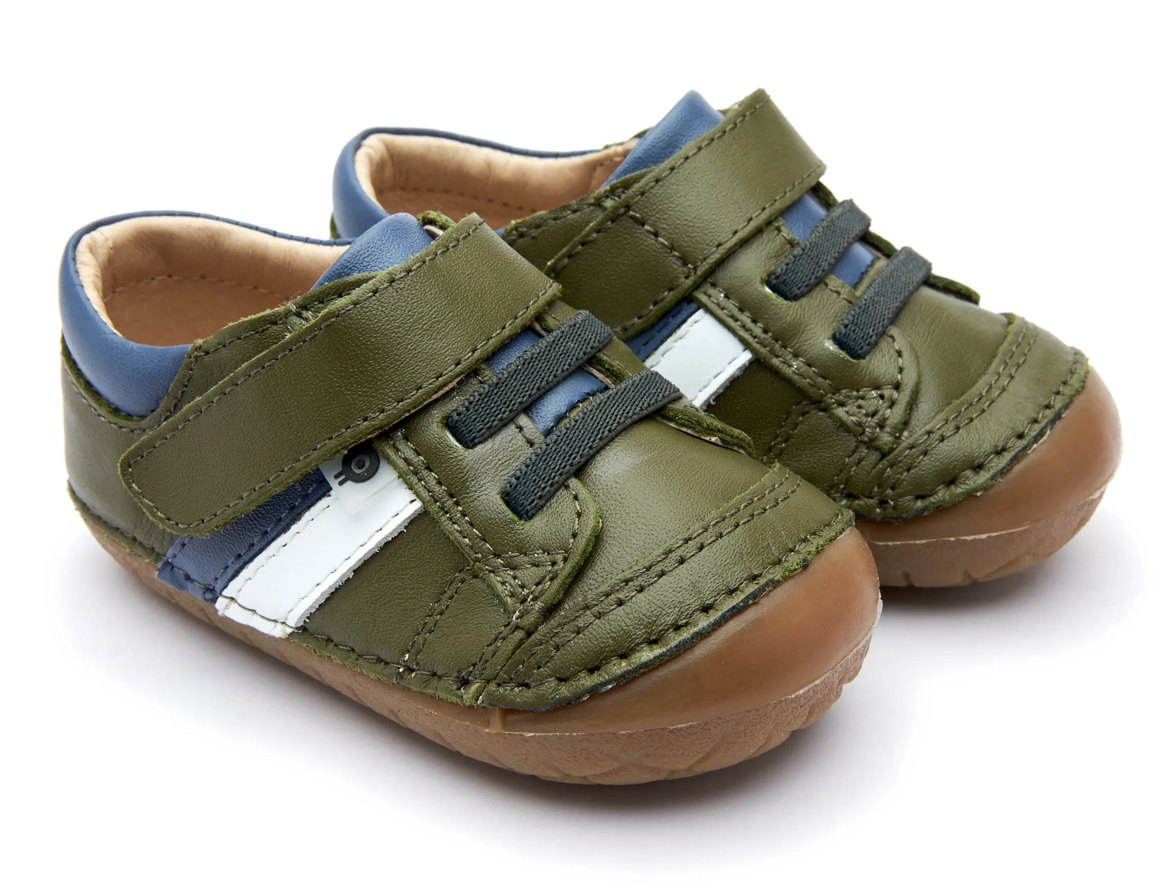 Old Soles Boy's 4067 Shield Pave Shoes - Militare/Petrol/Snow