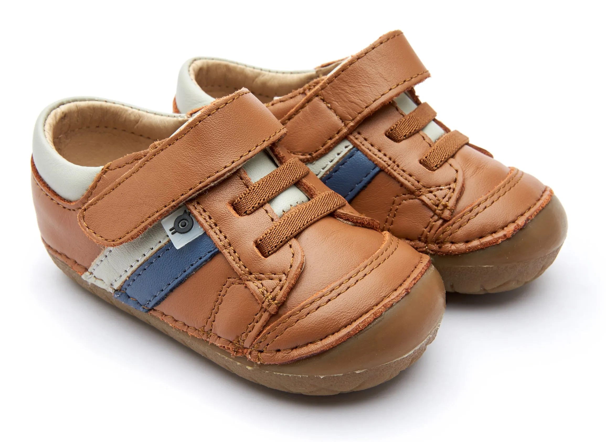 Old Soles Boy's 4067 Shield Pave Shoes - Tan/Gris/Petrol