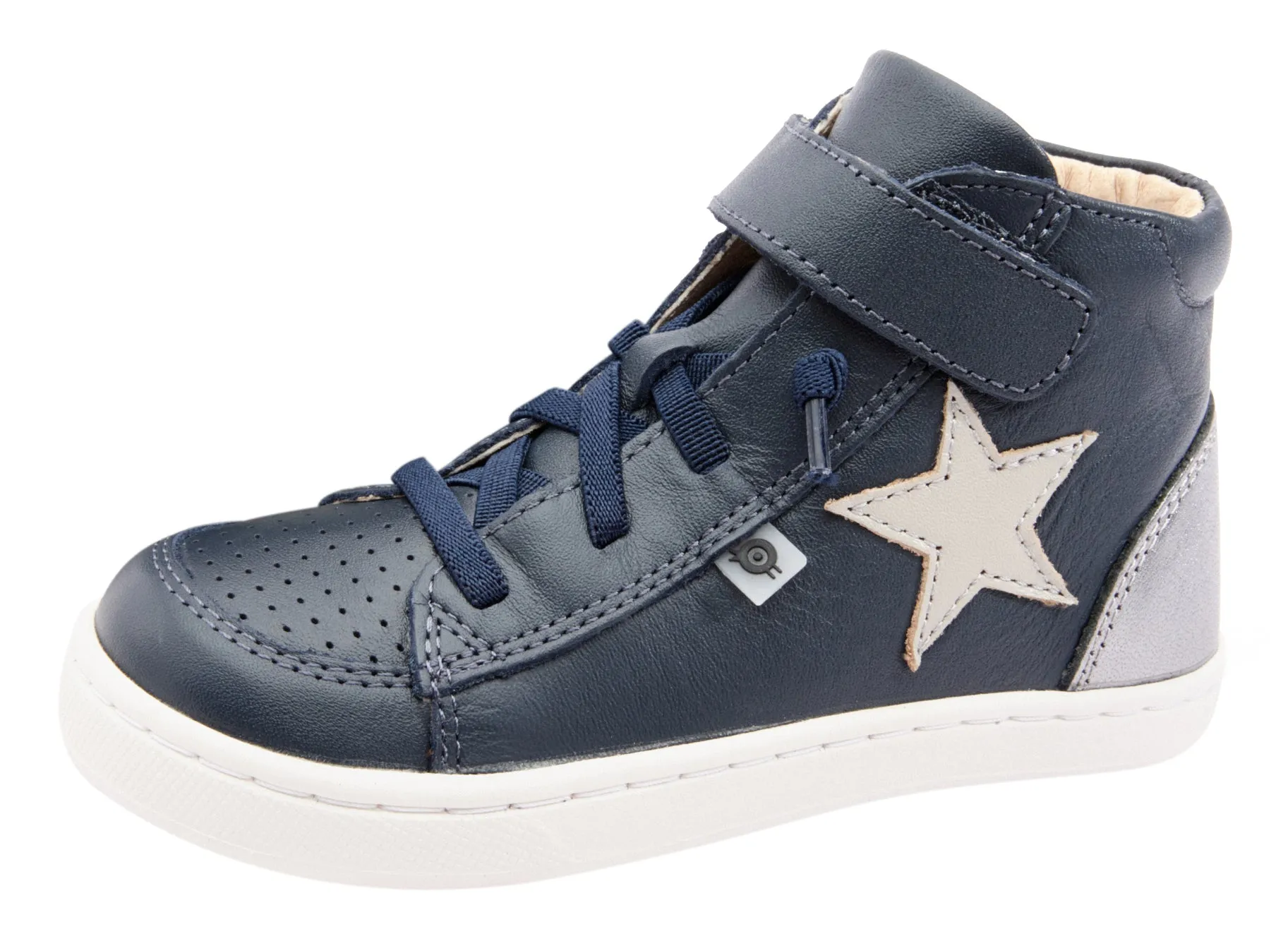 Old Soles Boy's & Girl's 6104 Champster Sneakers - Navy/Rich Silver/Gris