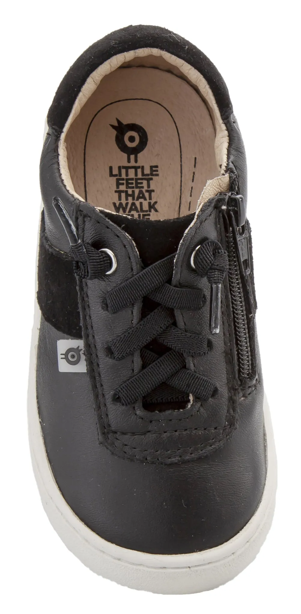 Old Soles Boy's & Girl's 9002 Travel Shoe - Black/Black Suede