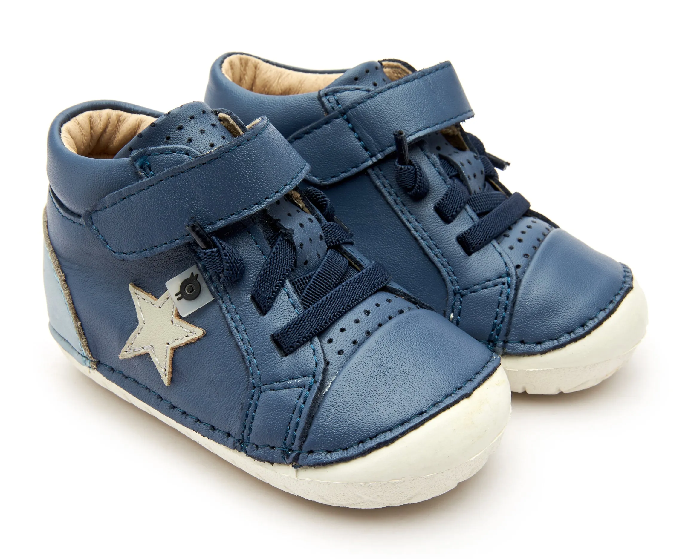 Old Soles Boy's Champster Pave Shoes - Petrol/Dusty Blue/Gris