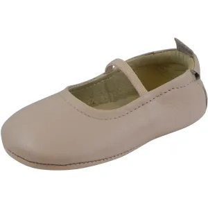 Old Soles Girl's 013 Powder Pink Leather Luxury Ballet Flat