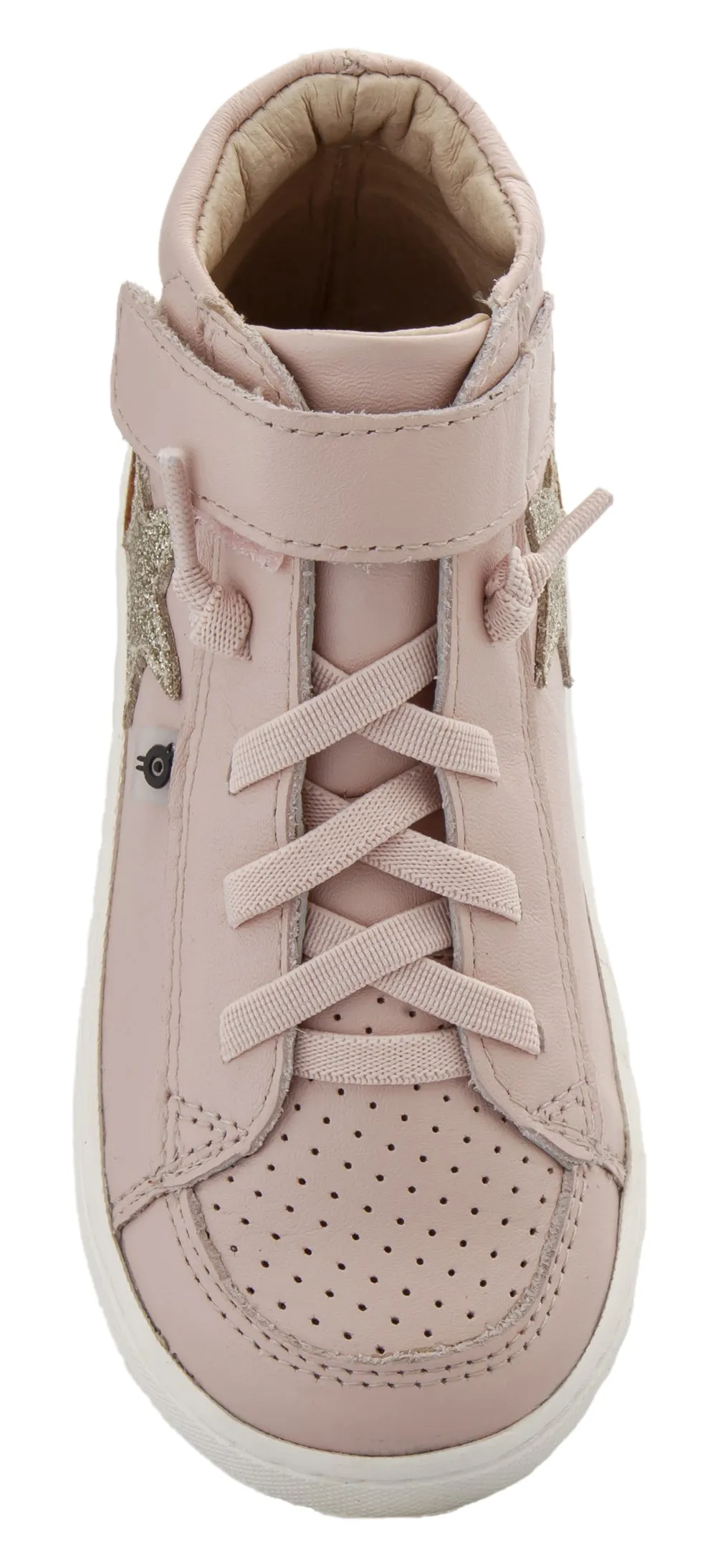 Old Soles Girl's 6104 Champster Sneakers -Powder Pink/Glam Gold/Gold