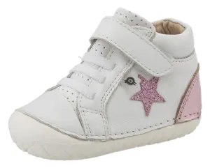 Old Soles Girl's Champster Pave Shoes - Snow/Pink Frost/Glam Pink