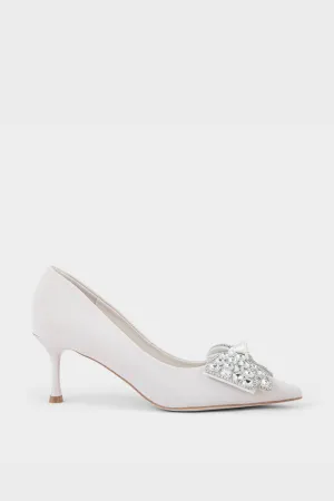 Party Wear Court Shoes IP5012-White