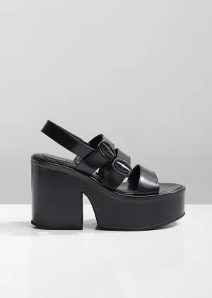 Platform Leather Sandal