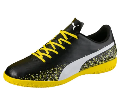 PUMA Truora Mens ASTRO football trainers black yellow