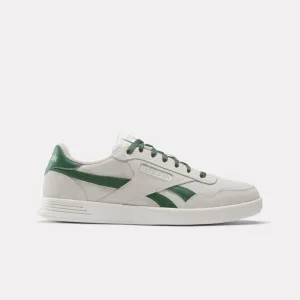 Reebok Footwear Men Reebok Court Advance Shoes CHALK/CHALK/ESCAPEGREEN