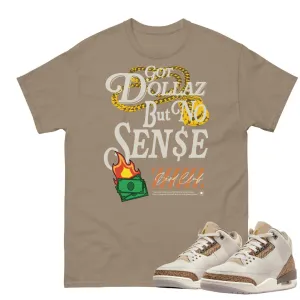 Retro 3 "Orewood Palomino" No Sense Shirt