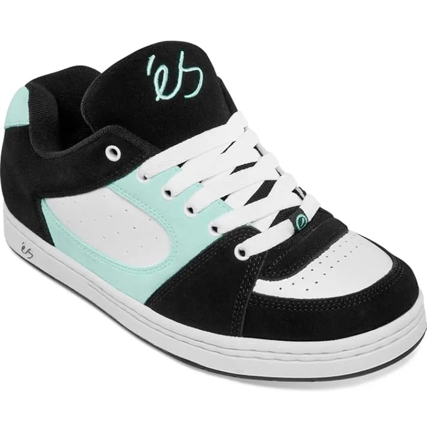 éS Shoes Accel OG - Black/White/Turquoise