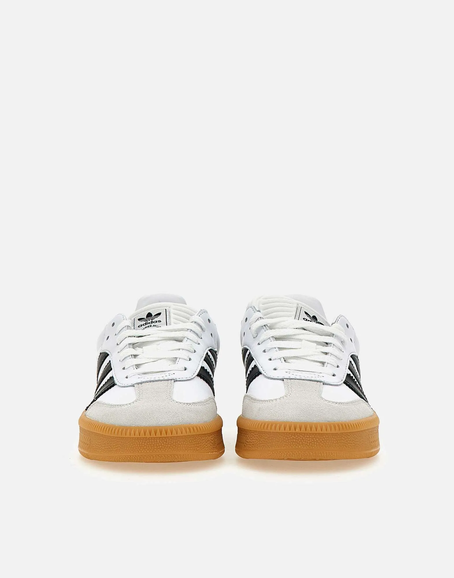 Samba xlg White Sneakers with Black Details