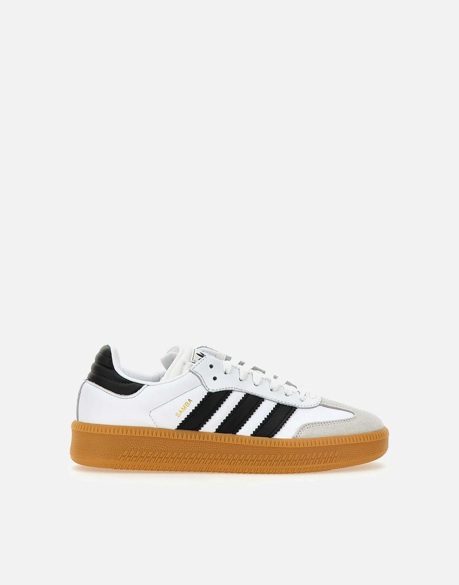 Samba xlg White Sneakers with Black Details