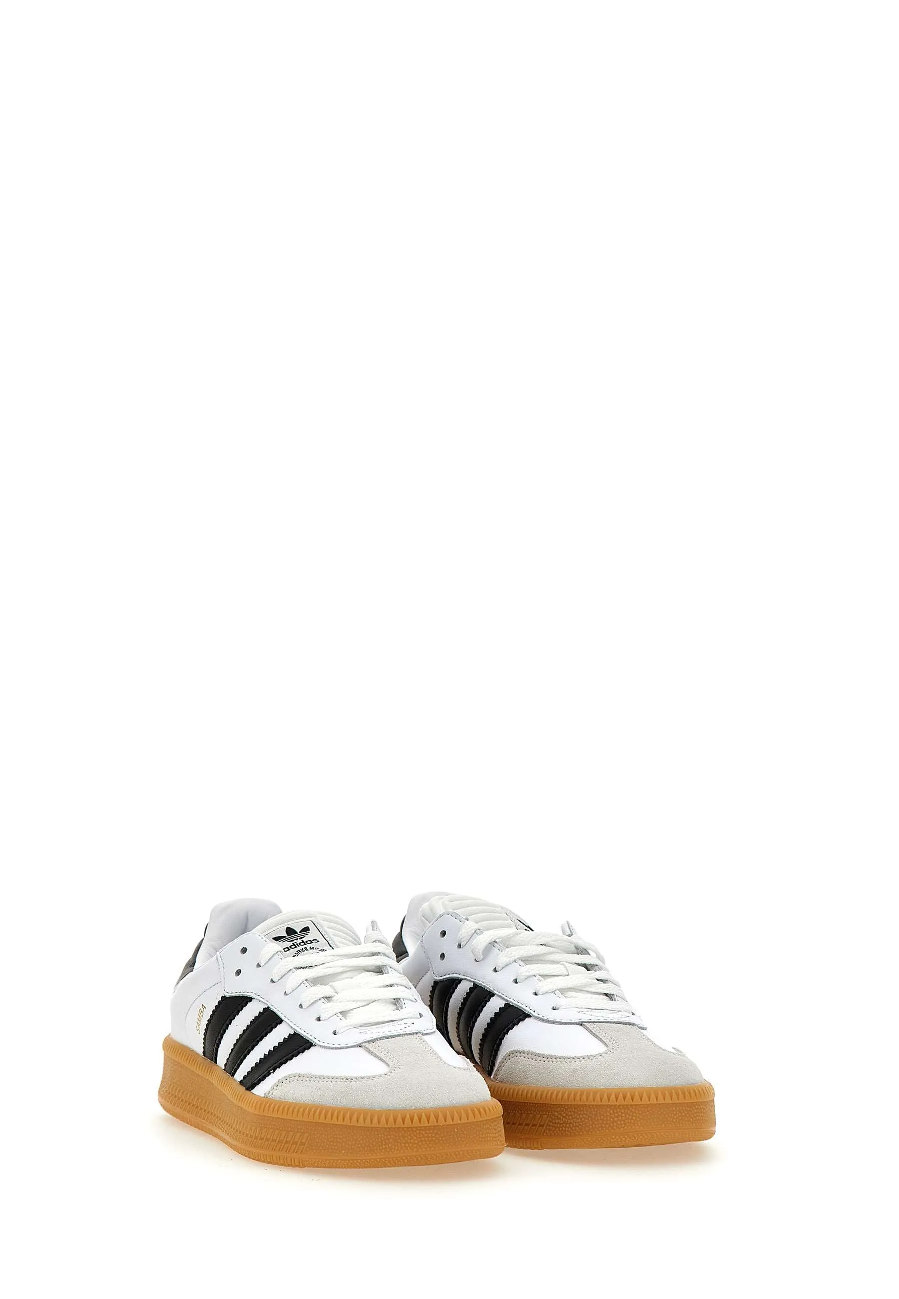 Samba xlg White Sneakers with Black Details