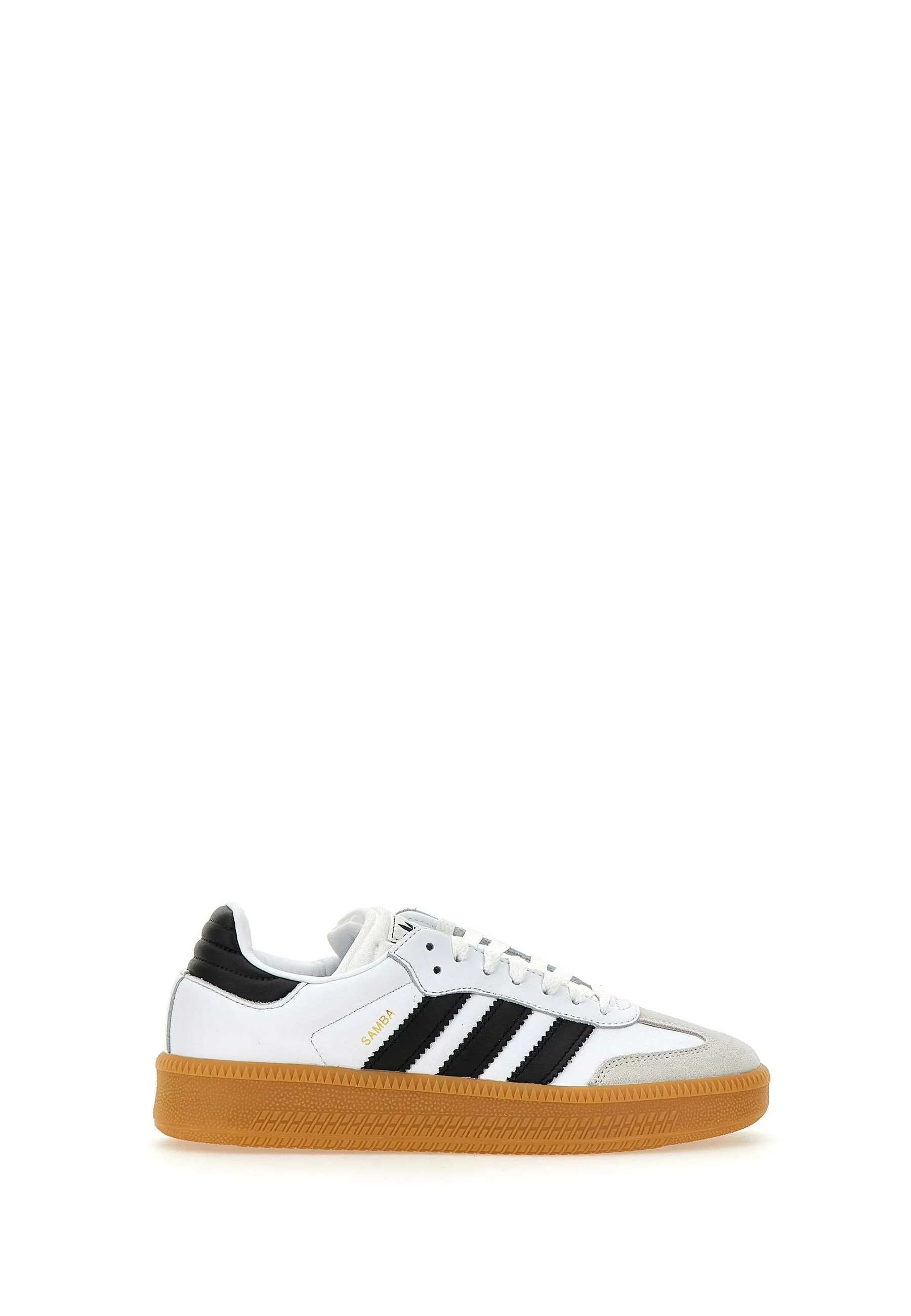 Samba xlg White Sneakers with Black Details