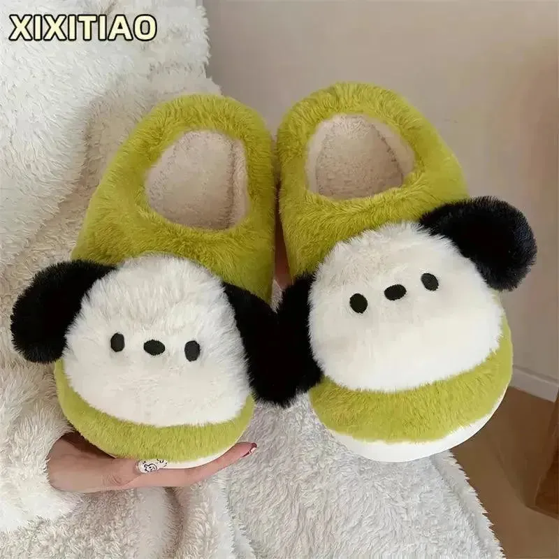 Sanrio Pochacco Cute Warm Sandals