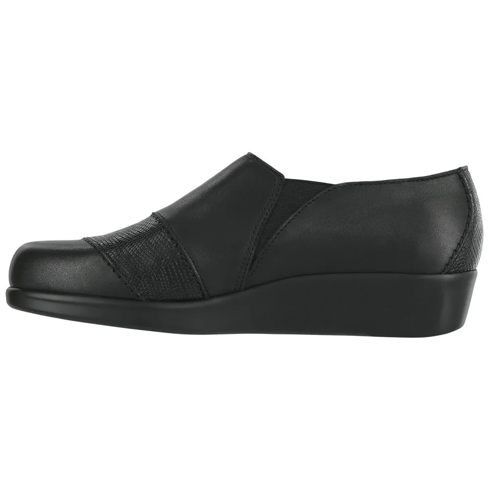 SAS Nora Black Lizard Slip-On (Women's)