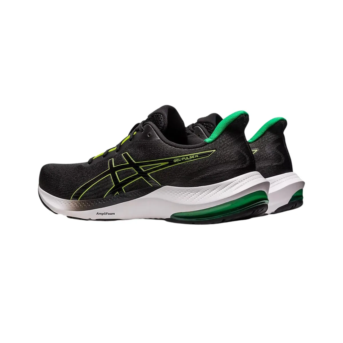 Shoes Asics Gel-Pulse 14 Black Green