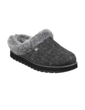 Skechers 31204 CCL Keepsakes Ice Angel Mule Slipper - Charcoal