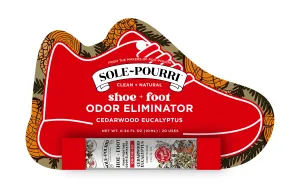 Sole~Pourri Shoe   Foot Odor Eliminator Spray Cedarwood - Travel Size